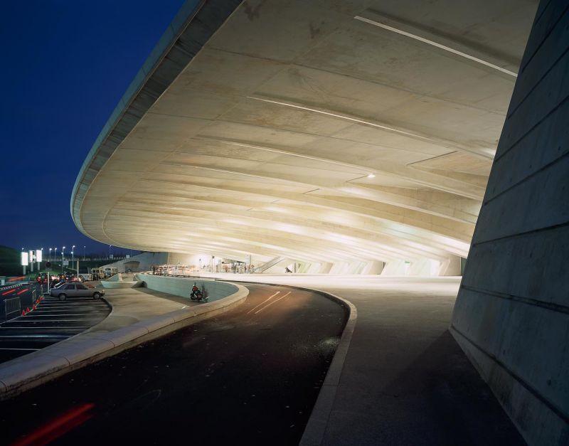 New Sondica Airport, Santiago Calatrava, Bilbao, Spain