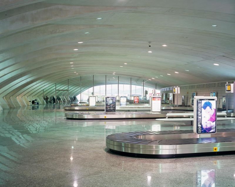 New Sondica Airport, Santiago Calatrava, Bilbao, Spain