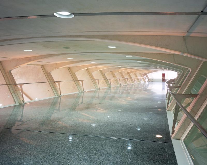 New Sondica Airport, Santiago Calatrava, Bilbao, Spain