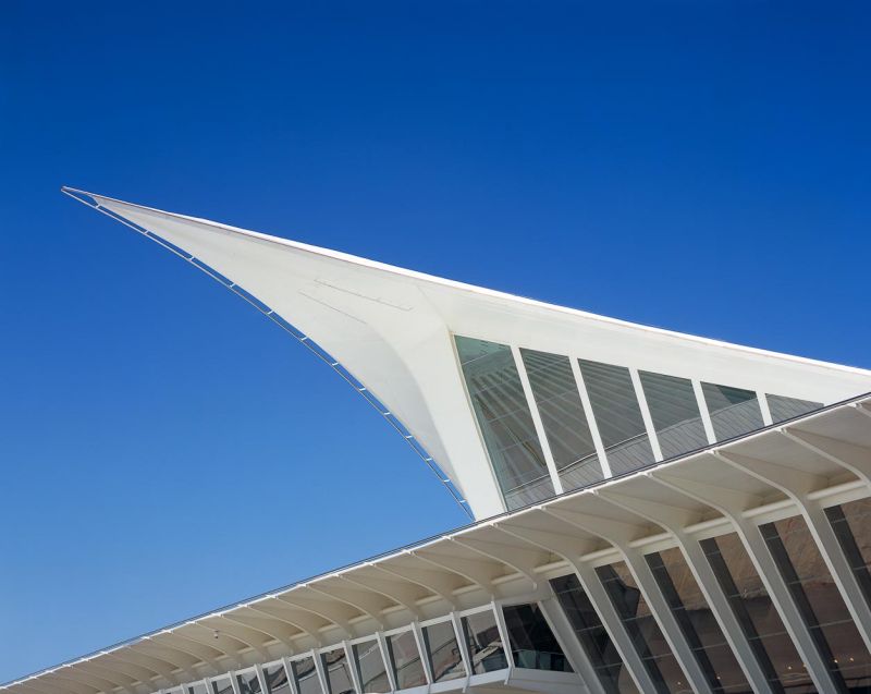 New Sondica Airport, Santiago Calatrava, Bilbao, Spain