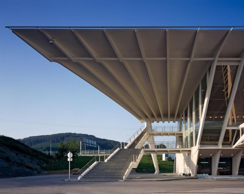 New Sondica Airport, Santiago Calatrava, Bilbao, Spain