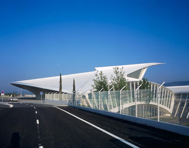 New Sondica Airport, Santiago Calatrava, Bilbao, Spain