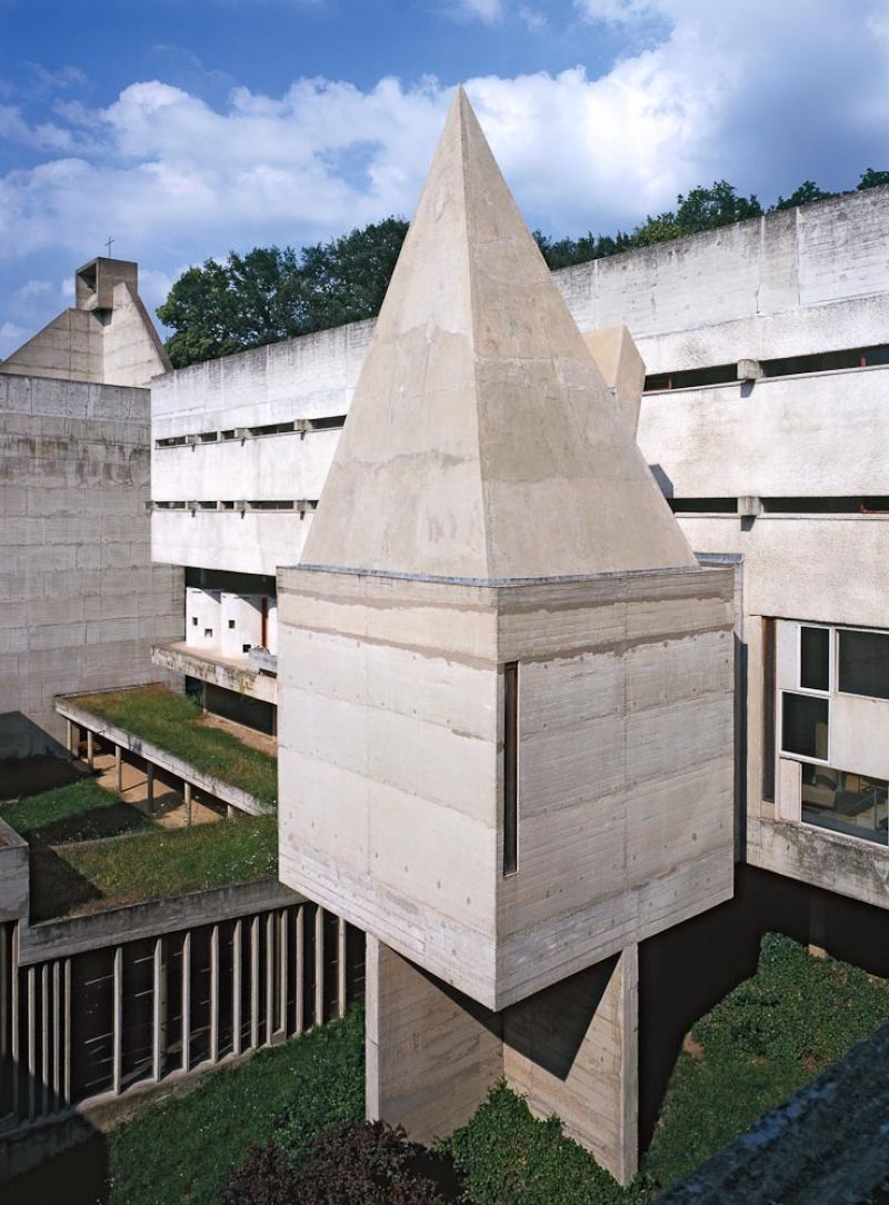 Notre-Dame-de-la-Tourette Convent, Eveux, France