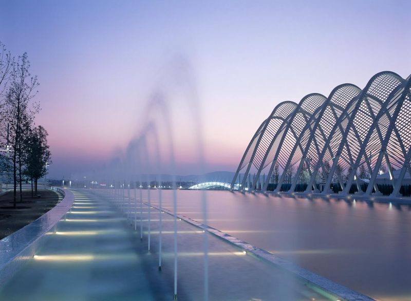 Olympia 2004 Sports Complex, Santiago Calatrava, Athens, Greece