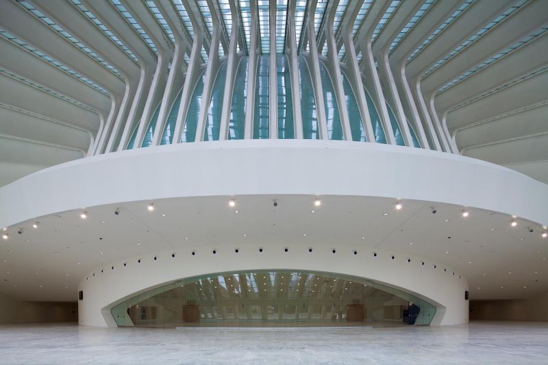 Palacio de Exposiciones y Congresos, Santiago Calatrava, Oviedo, Espana