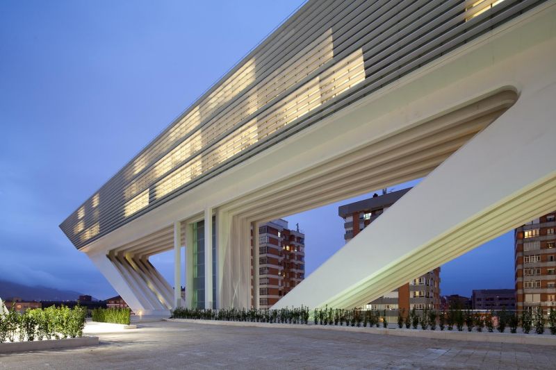 Palacio de Exposiciones y Congresos, Santiago Calatrava, Oviedo, Espana
