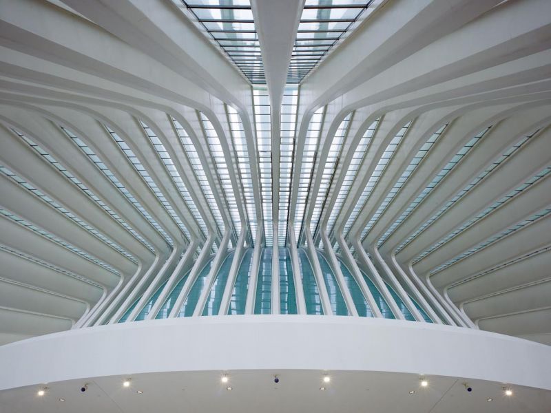 Palacio de Exposiciones y Congresos, Santiago Calatrava, Oviedo, Espana