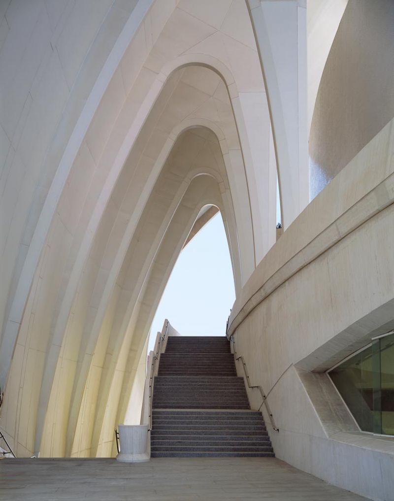 Palau de les Arts Reina Sofia, Santiago Calatrava, Valencia, Spain