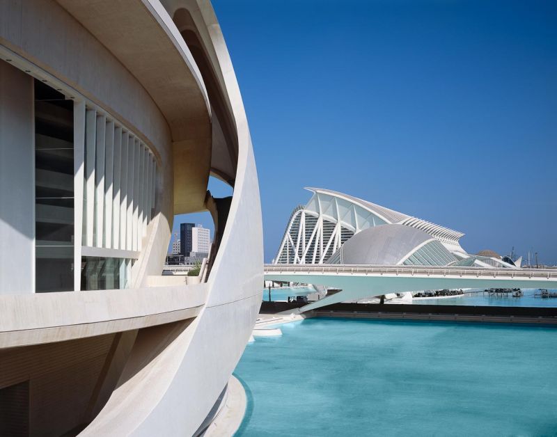 Palau de les Arts Reina Sofia, Santiago Calatrava, Valencia, Spain