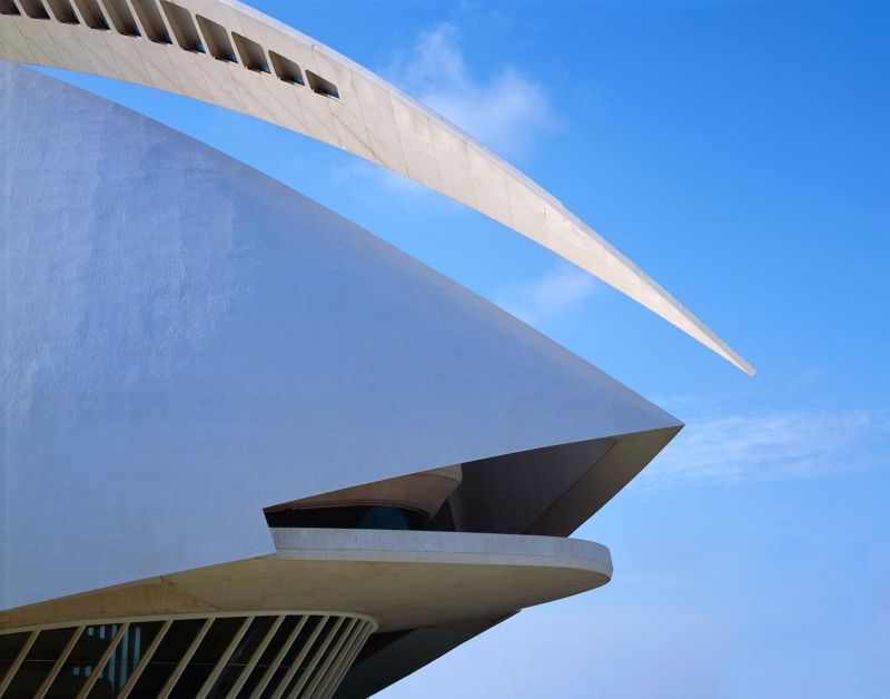 Palau de les Arts Reina Sofia, Santiago Calatrava, Valencia, Spain