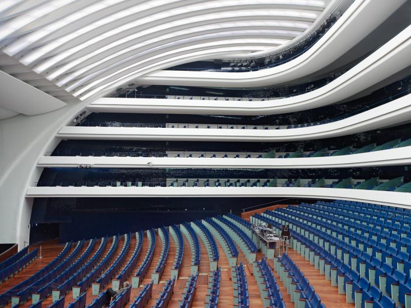 Palau de les Arts Reina Sofia, Santiago Calatrava, Valencia, Spain