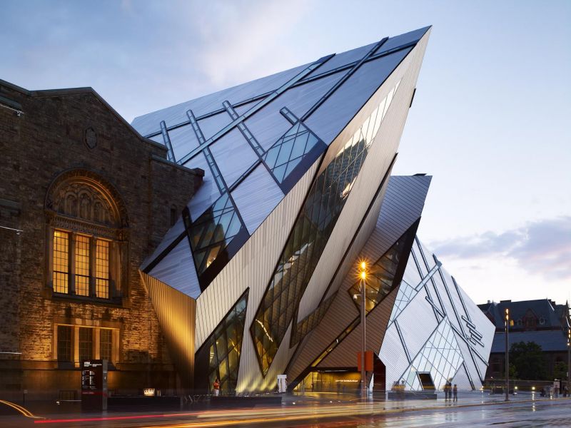 Royal Ontario Museum, extension, Daniel Libeskind, Toronto, Canada