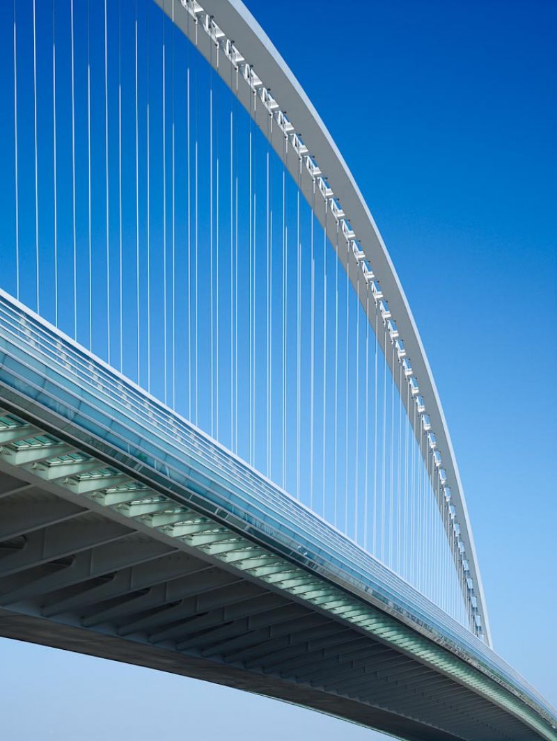 Three Reggio Emilia Bridges, Santiago Calatrava, Reggio Emilia, Italy