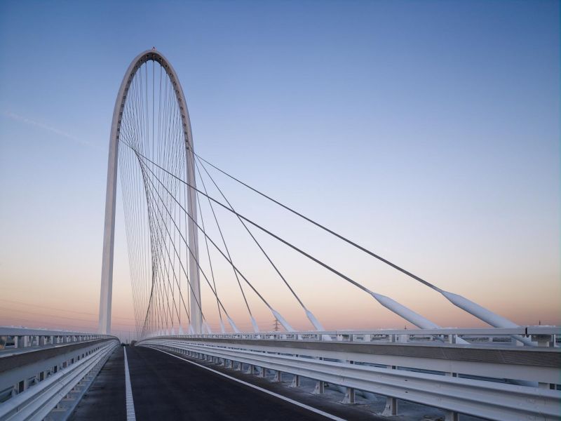 Three Reggio Emilia Bridges, Santiago Calatrava, Reggio Emilia, Italy