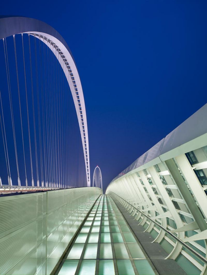 Three Reggio Emilia Bridges, Santiago Calatrava, Reggio Emilia, Italy