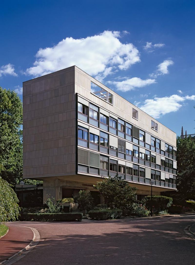 Swiss Pavilion | Cite universitaire, Le Corbusier, Paris, France