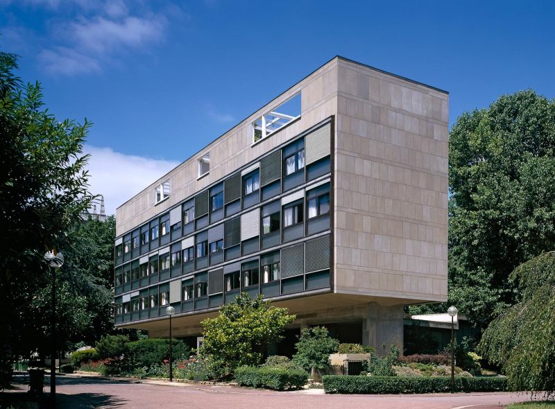 Swiss Pavilion | Cite universitaire, Le Corbusier, Paris, France