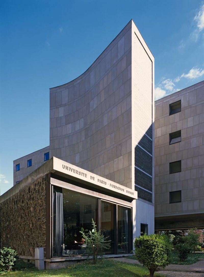 Swiss Pavilion | Cite universitaire, Le Corbusier, Paris, France