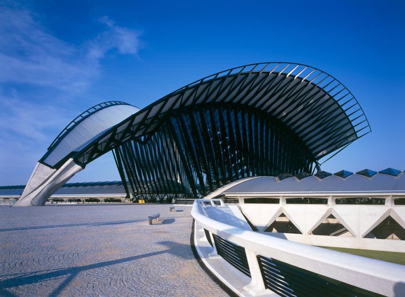 TGV Railway station, Santiago Calatrava, Satolas | Lyon, France