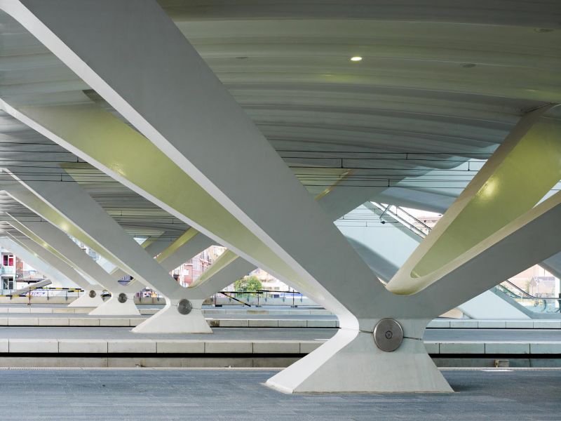  TGV Station Liege Guillemins, Santiago Calatrava, Liege, Belgium