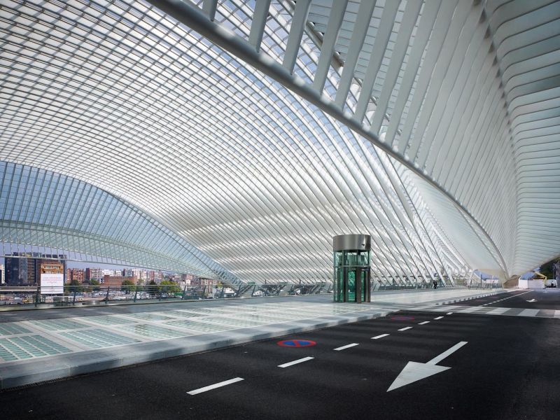  TGV Station Liege Guillemins, Santiago Calatrava, Liege, Belgium