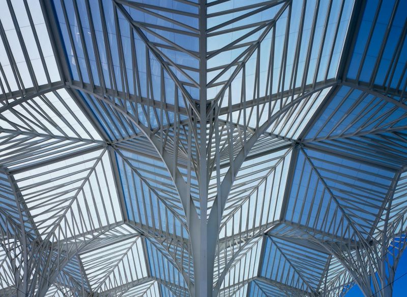Oriente station, Santiago Calatrava, Lisbon, Portugal
