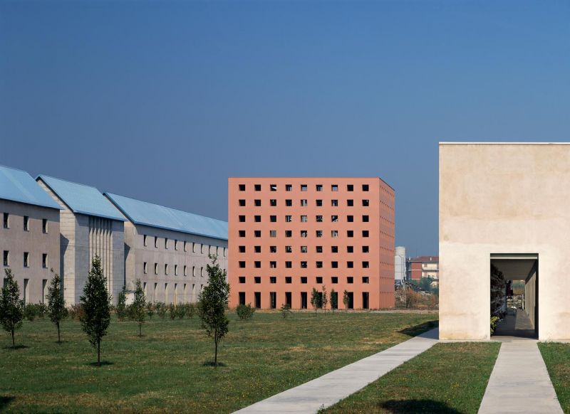 Graveyard extension, charnel house, San Cataldo | Modena, Italy