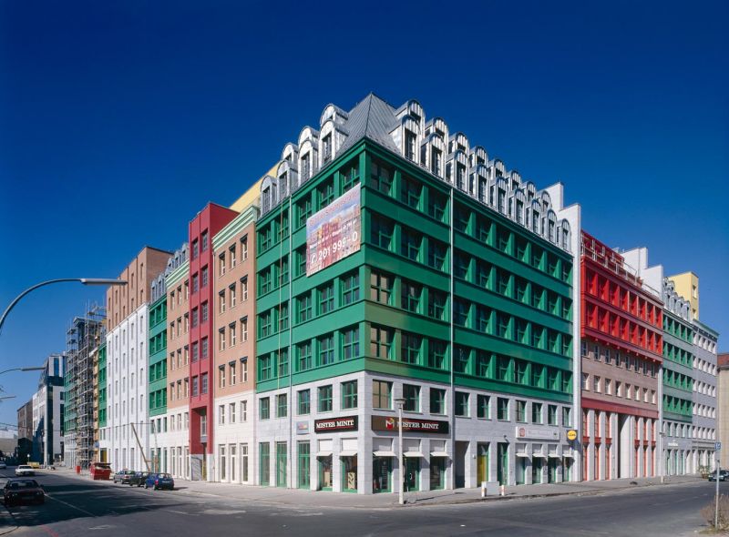 Quartier Schuetzenstrasse, Aldo Rossi, Berlin, Germany
