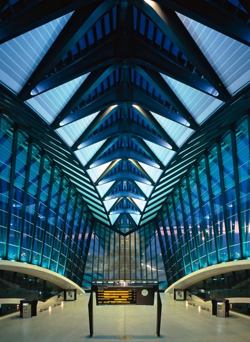 TGV Railway station, Santiago Calatrava, Satolas | Lyon, France