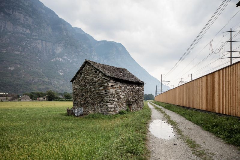 Functional buildings, Gotthard-Ceneri Base tunnel, Switzerland