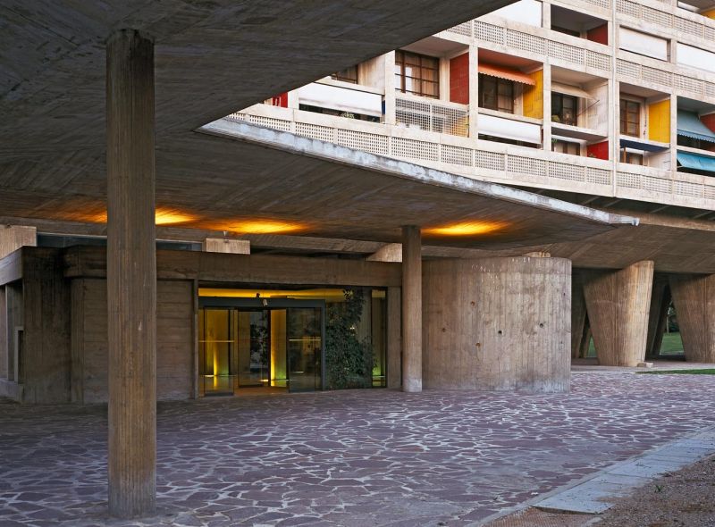  Unite de habitation, Le Corbusier, Marseilles, France