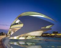 Palau de les Arts Reina Sofia, Santiago Calatrava, Valencia, Spain